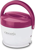Rapid Heating Crock-Pot Lunch Crock Portable Food Warmer 20oz – Pink S03U - Mini Personal Food Warmer for Healthy Meal Prep - Pink
