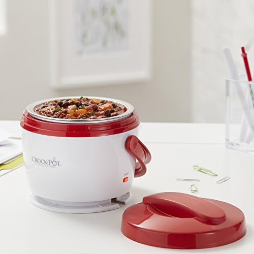 Self-Heating Crock-Pot Portable Lunch Food Warmer – Red S04M - Self-Heating Lunch Box for Office and Car Travel Detail
