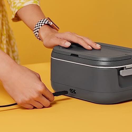 Leak-Proof Crock-Pot Portable Electric Lunch Box Food Warmer 28oz S14W - Mini Personal Food Warmer for Healthy Meal Prep Detail