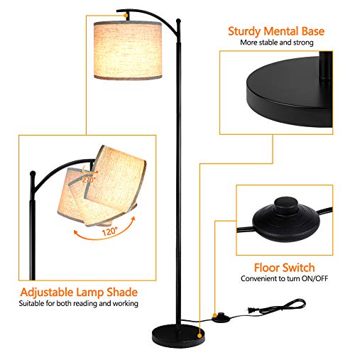 Eco-Friendly ROTTOGOON Floor Lamp for Living Room with Essentials