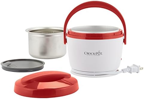 Self-Heating Crock-Pot Portable Lunch Food Warmer – Red S04M - Self-Heating Lunch Box for Office and Car Travel Detail