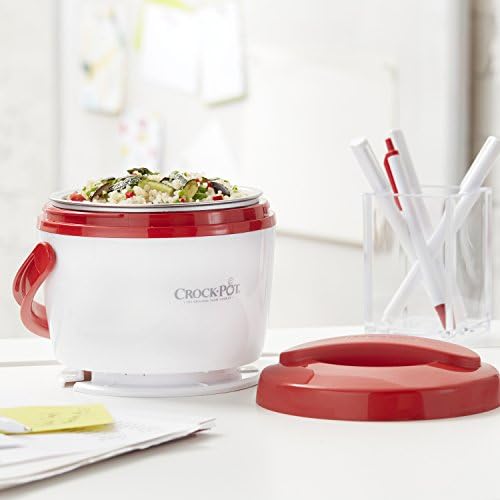 Self-Heating Crock-Pot Portable Lunch Food Warmer – Red S04M - Self-Heating Lunch Box for Office and Car Travel Detail