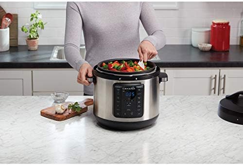Safety-Lock Crock-Pot 8 Quart Express Crock Multi-Use Pressure Cooker S05K - Smart Multi-Functional Electric Pressure Cooker Detail