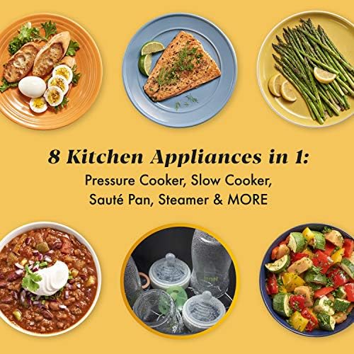Safety-Lock Crock-Pot 8 Quart Express Crock Multi-Use Pressure Cooker S05K - Smart Multi-Functional Electric Pressure Cooker Detail