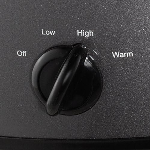 Large Capacity Crock-Pot 7 Quart Slow Cooker – Charcoal S09Q - Large Capacity Electric Stew Pot & Slow Cooker Detail