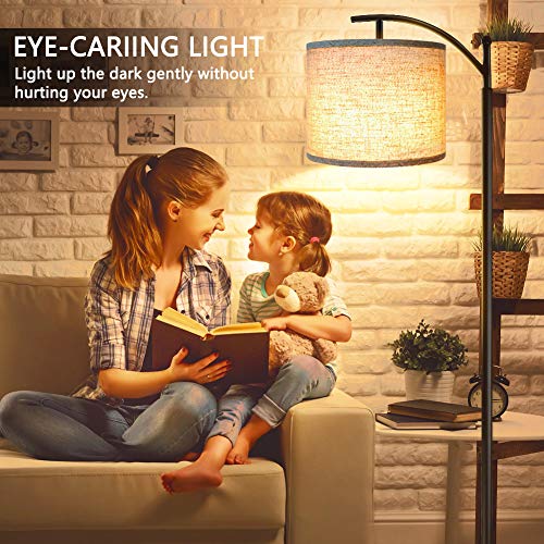 Eco-Friendly ROTTOGOON Floor Lamp for Living Room with Essentials