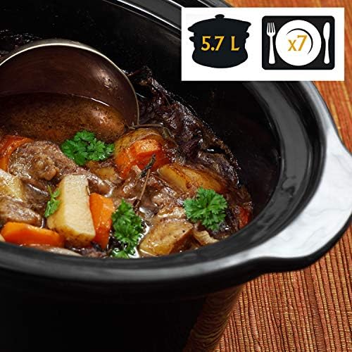 Programmable Crock-Pot Cook & Carry 6 Quart Portable Slow Cooker S07N - Stainless Steel Slow Cooker with Locking Lid Detail