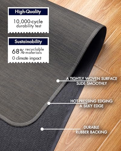 Eco-Friendly Office Chair Mat for Hardwood Floor Under Collection